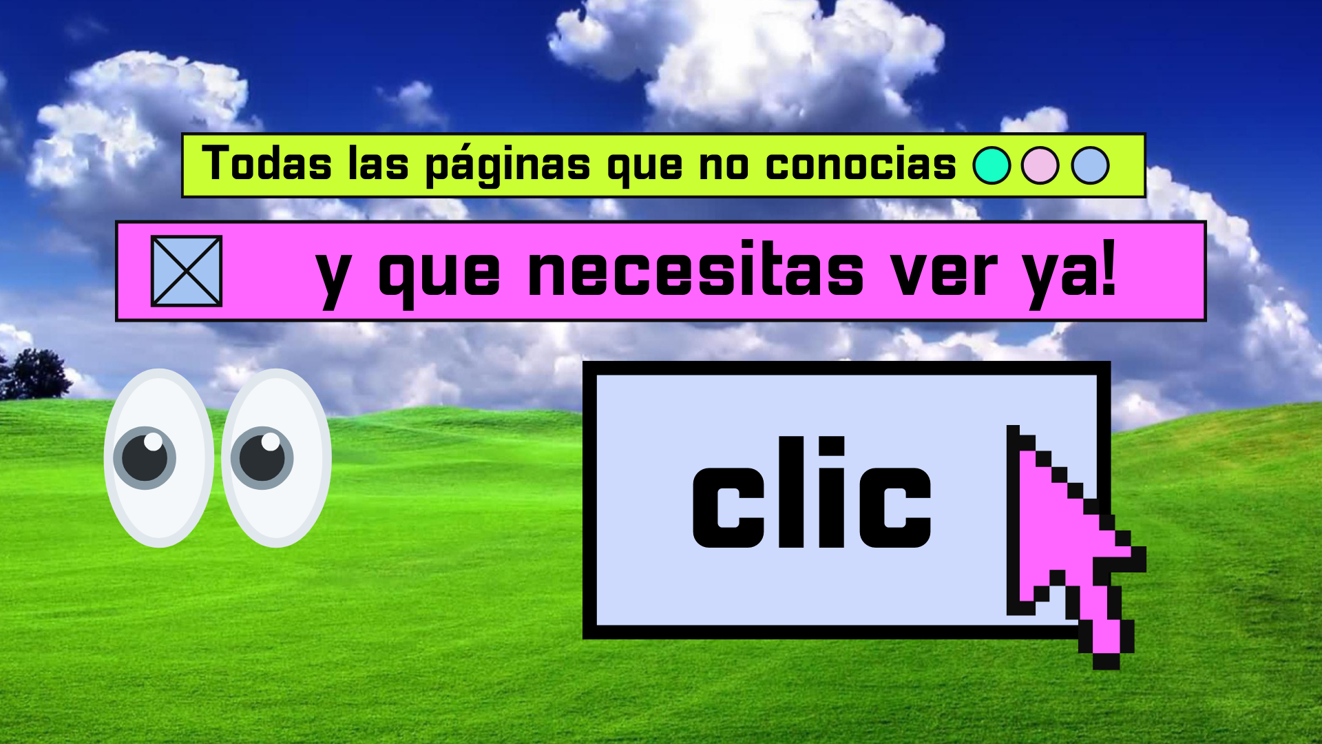 Las mejores páginas y herramientas, a un clic ✨